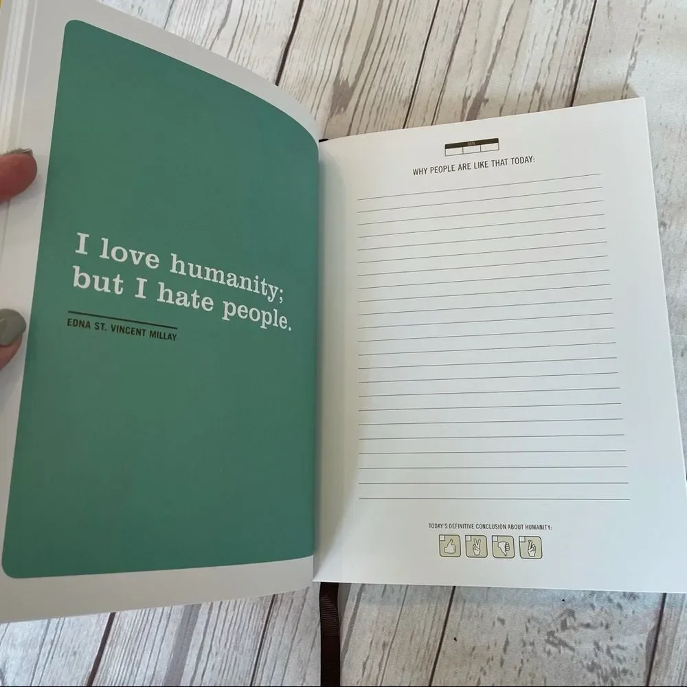 NWT KNOCK KNOCK In My Humble Opinion Journal